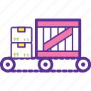 conveyor belt box, luggage conveyor, package sorting, product distribution, store conveyor 