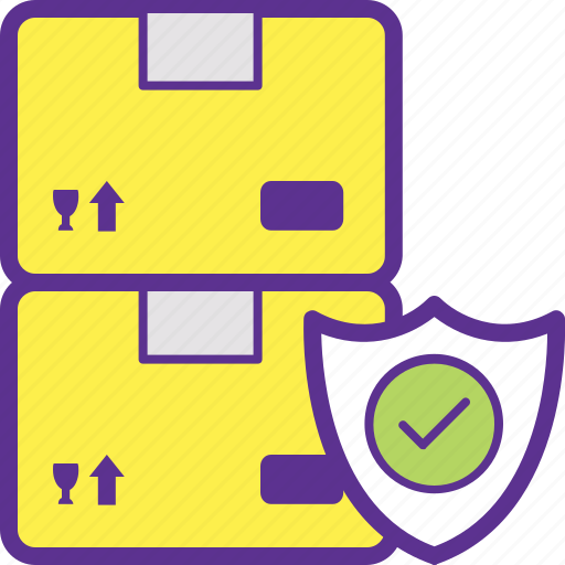 Delivery protection, package protection, package security, secured delivery icon - Download on Iconfinder