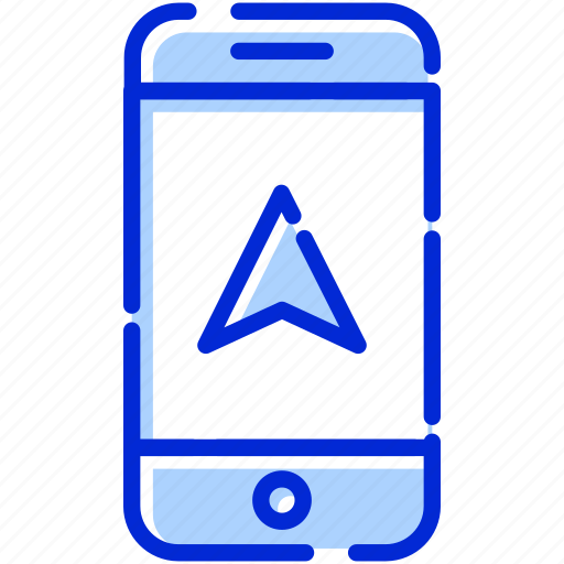 Mobile, navigation, pin, location icon - Download on Iconfinder