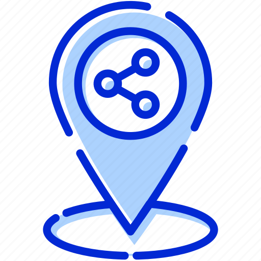 Share location, location, park, share icon - Download on Iconfinder