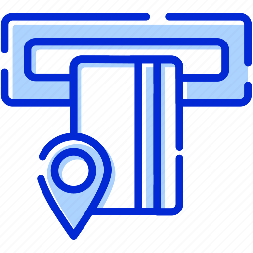 Atm location, atm, location, atm card icon - Download on Iconfinder