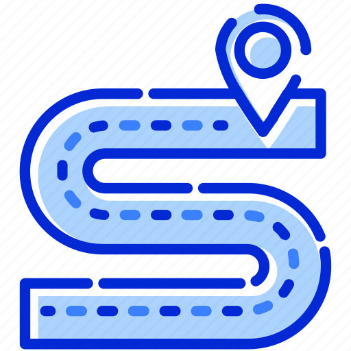 Road navigation, road, navigation, location icon - Download on Iconfinder