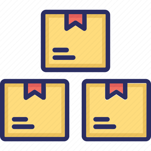 Logistics, boxes, cargo goods, stock icon - Download on Iconfinder