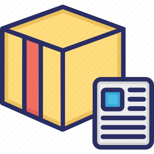 Logistic bill, invoice, receipt, waybill icon - Download on Iconfinder