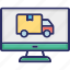 online delivery, online order, logistic, cargo 