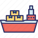 cargo ship, shipping, tanker, transfer