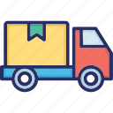 cargo, delivery truck, shipping, logistics