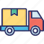 cargo, delivery truck, shipping, logistics 