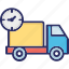 fast delivery, cargo, delivery truck, shipping 