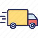express delivery, express shipping, truck, transport