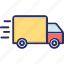 express delivery, express shipping, truck, transport 