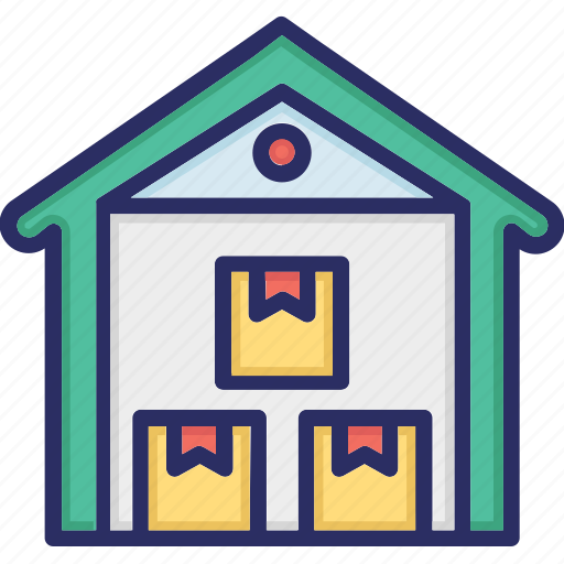 Warehouse, storage, stock, factory icon - Download on Iconfinder