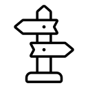 signpost, fingerpost, guidepost, direction, signboard, board, pole