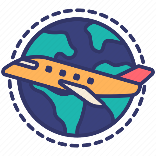 Airplane, delivery, global, international, logistics, shipping, worldwide icon - Download on Iconfinder