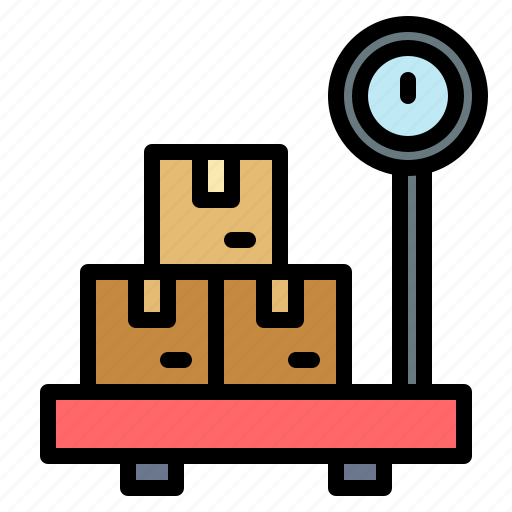 Weighing, scale, balance, logistics icon - Download on Iconfinder