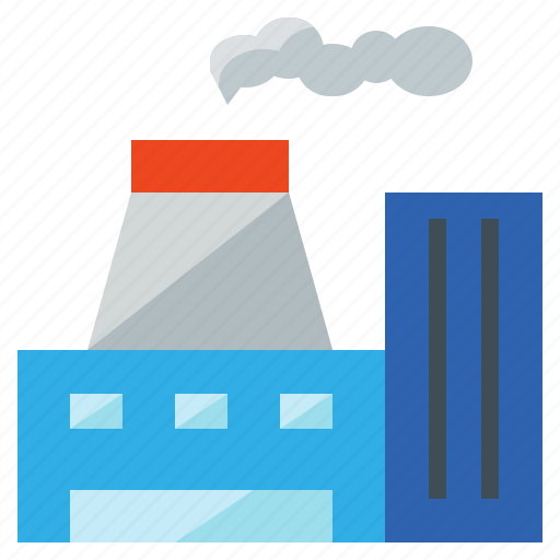 Factory, industrail, industry, manufactory, plant icon - Download on Iconfinder