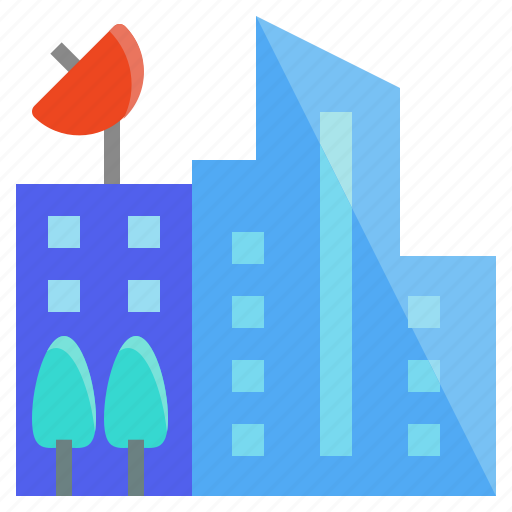 Building, center, company, office, skyscraper, station icon - Download on Iconfinder