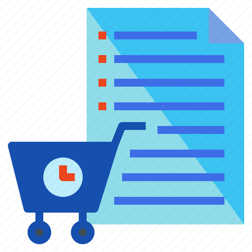 Bill, book, cart, list, order, reserve, shop icon - Download on Iconfinder