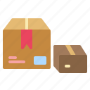 carton, box, parcel, store