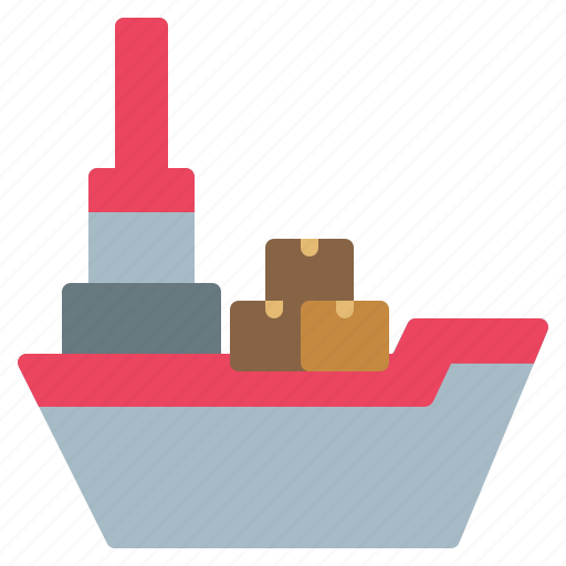 Vessel, ship, transport, boat, logistics icon - Download on Iconfinder