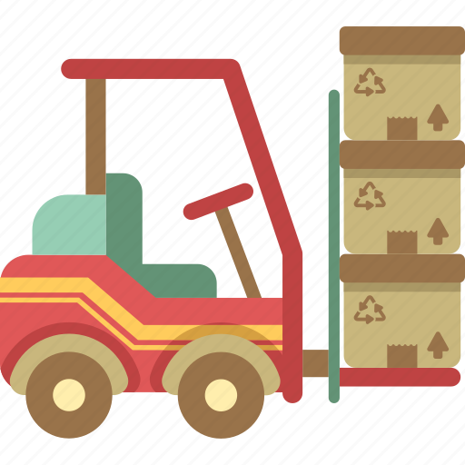 Forklift, logistics, truck icon - Download on Iconfinder