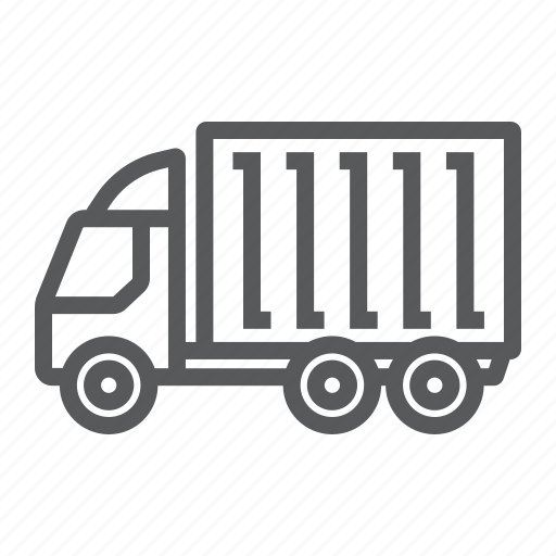 Cargo, delivery, logistic, shipping, truck, vehicle icon - Download on Iconfinder
