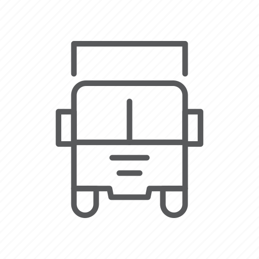 Logistics, shipping, delivery, semi, trailer, truck, transport icon - Download on Iconfinder