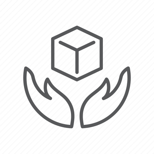 Logistics, shipping, box, delivery, hands, package, gift icon - Download on Iconfinder