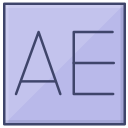 adobe, ae, after, effects, logo