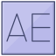 adobe, ae, after, effects, logo 