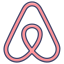 airbnb, brand, logo, social