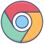 browser, chrome, google, logo 