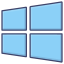 logo, operating, system, windows 