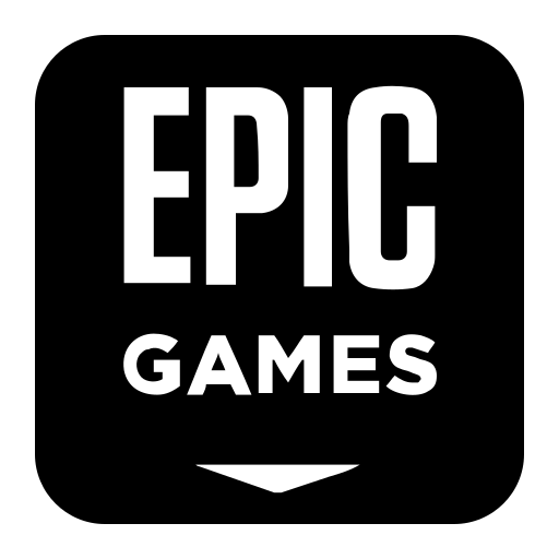 Logo, play, epic games, social media, games icon - Free download