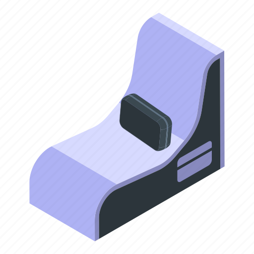 Relax, armchair, isometric icon - Download on Iconfinder