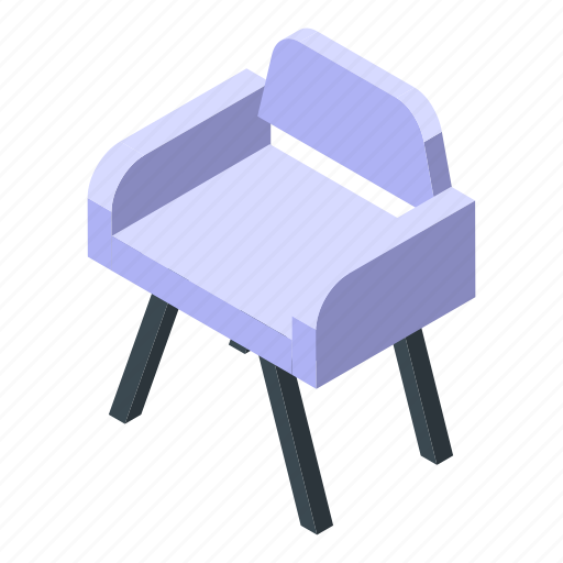 Textile, armchair, isometric icon - Download on Iconfinder