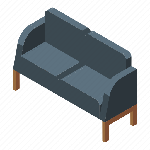 Room, sofa, isometric icon - Download on Iconfinder