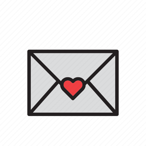 Day, envelope, heart, letter, love, stationery, valentines icon - Download on Iconfinder
