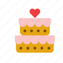 cake, food, heart, love, pie, valentines, wedding