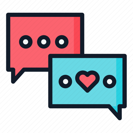 Chat, valentine, love, valentine day icon - Download on Iconfinder