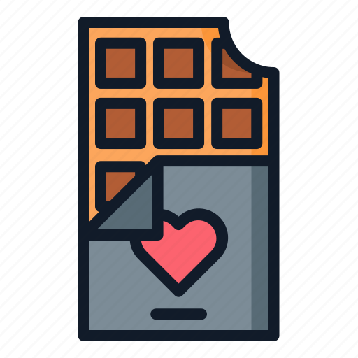 Valentine, love, valentine day, chocolate icon - Download on Iconfinder