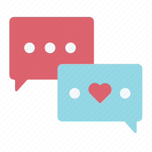 Chat, valentine, love, valentine day, communication icon - Download on Iconfinder