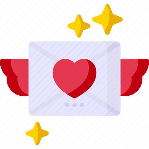Letter, mail, email, message, heart, love, envelope icon - Download on Iconfinder