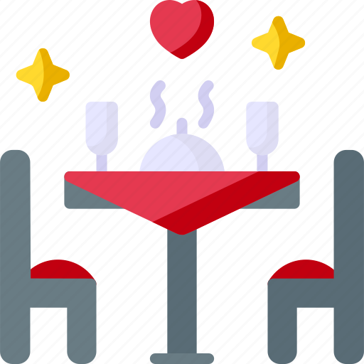 Dinner, food, restaurant, love, heart, valentine icon - Download on Iconfinder