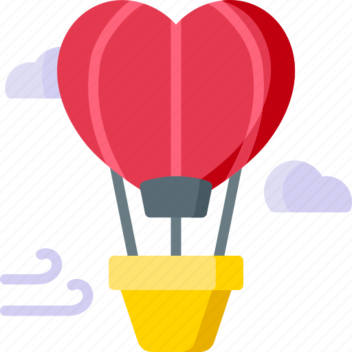 Baloon, heart, love, valentine, romance icon - Download on Iconfinder