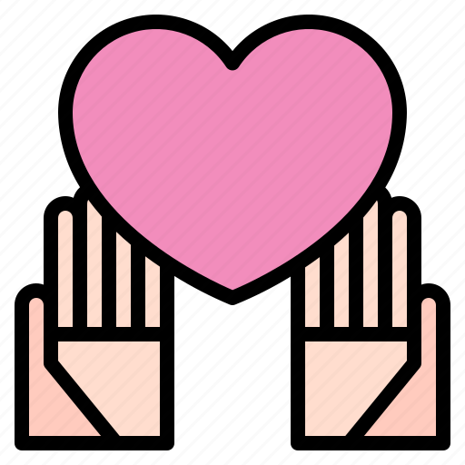 Heart, love, peace, hand icon - Download on Iconfinder