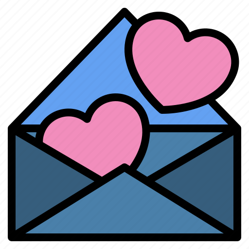 Heart, love, letter, mail, valentine, romantic icon - Download on Iconfinder