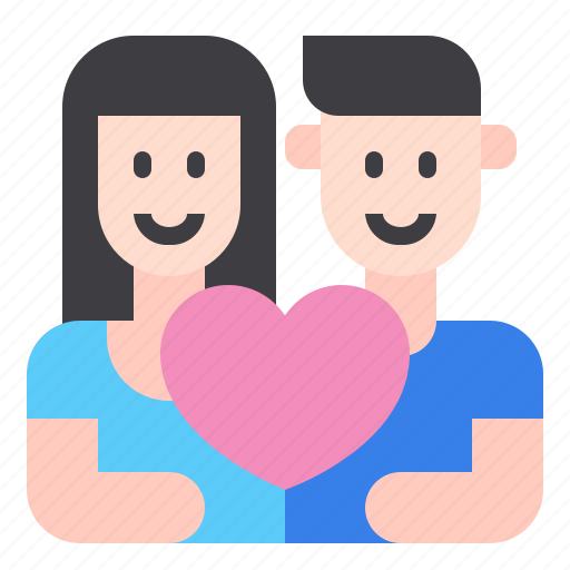 Heart, love, relationship, male, female, couple, lover icon - Download on Iconfinder