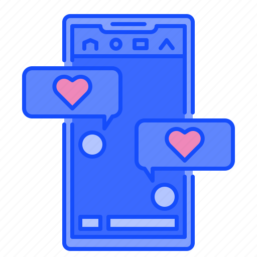 Chat, love, heart, communication, valentine, message icon - Download on Iconfinder