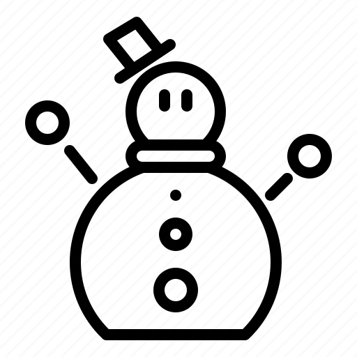 Snowman, christmas, decoration icon - Download on Iconfinder